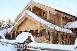 Фасад в русском стиле
