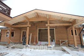 Строительство гостевого дома-бани по проекту «Дактиль»