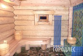 Душевая в рубленной бане «На любой вкус»