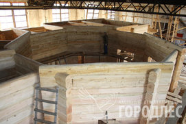 Производство загородной бани по проекту «Виктория» завершено